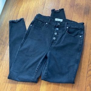 Madewell Black Skinny Jeans